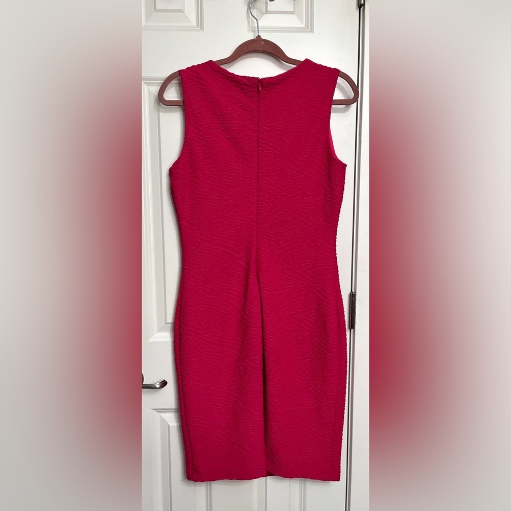 Calvin Klein Textured Cocktail Dress - Picture 2 of 3